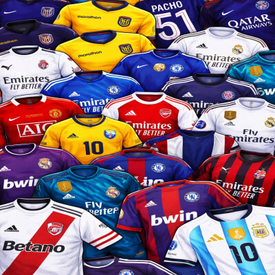 CAMISETAS DE FÚTBOL