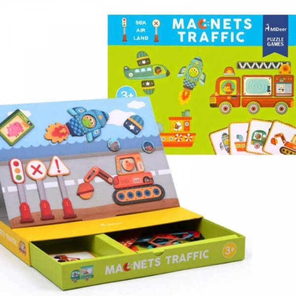 Juego Magnético Transportes