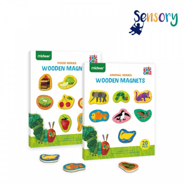 Eric Carle Fichas Magnéticas de Madera