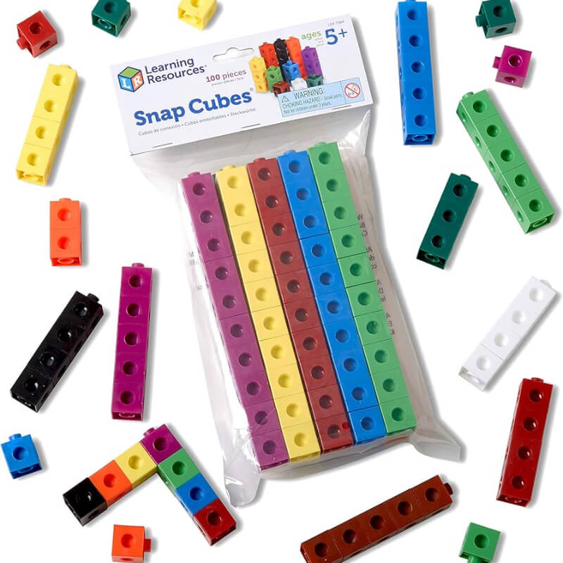 Cubos Math Links 100 unidades