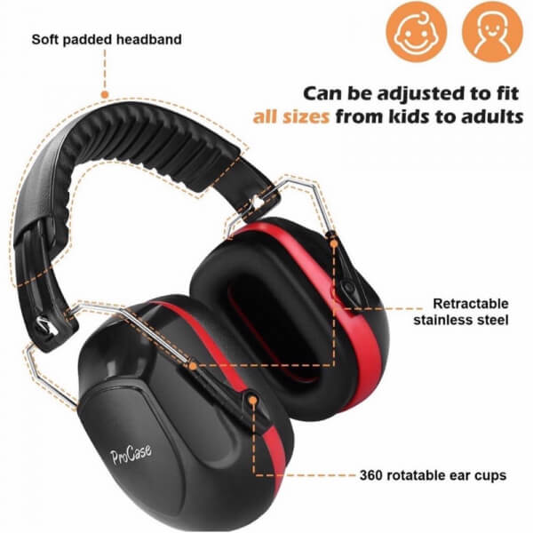 Audifonos Reductores de Sonido