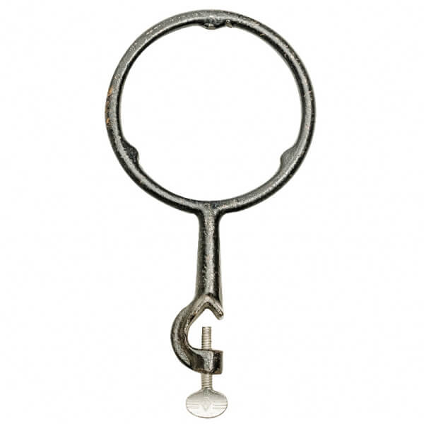 ARO METALICO 12.5 CM CON NUEZ
