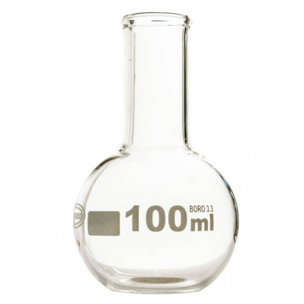 BALON EBULLICION 100 ML FONDO PLANO