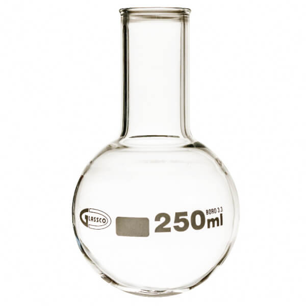 BALON EBULLICION 250 ML FONDO REDONDO