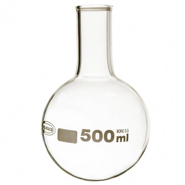 BALON EBULLICION 500 ML FONDO REDONDO