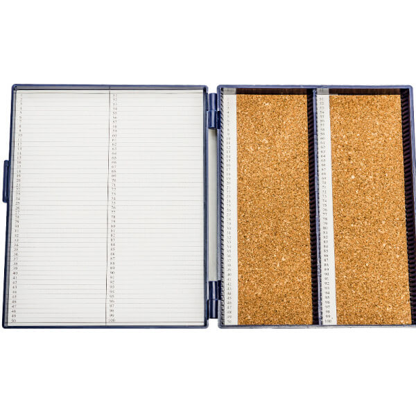 CAJA PLASTICA PARA GUARDAR 100 PORTA OBJETOS