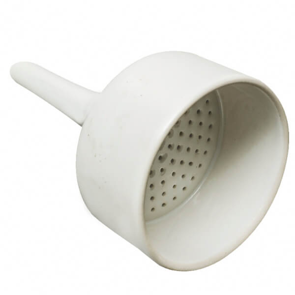 EMBUDO BUCHNER DE PORCELANA 70 MM / PARA PAPEL 70 MM / 86 X 140 MM = 200 ML