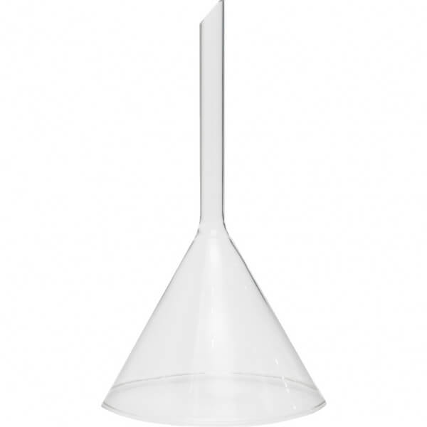 EMBUDO VIDRIO 100 MM DIAMETRO