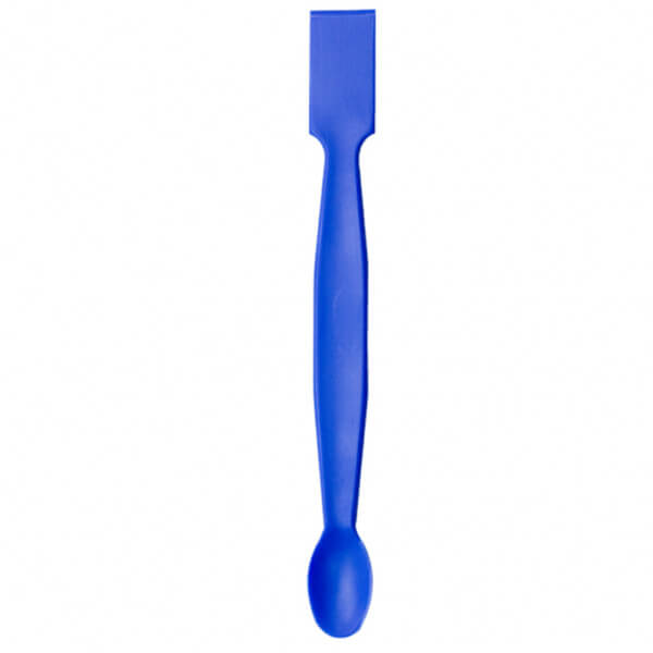 ESPATULA CUCHARA PLASTICA AZUL 200 MM