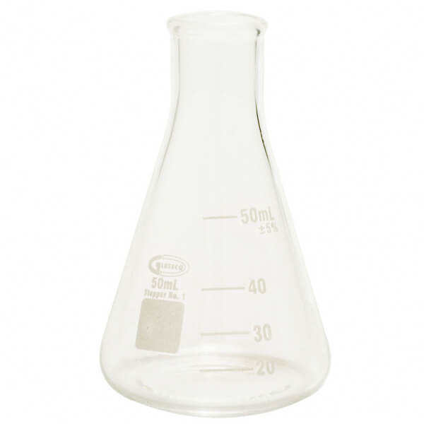 FIOLA/MATRAZ ERLENMEYER 50 ML