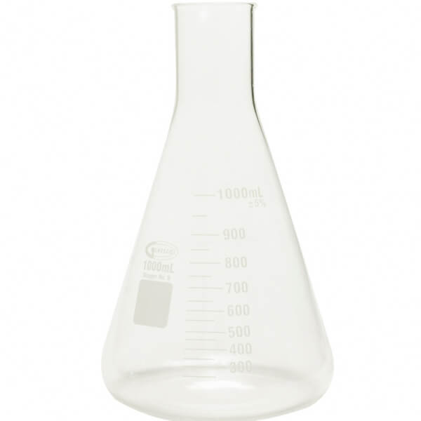FIOLA/MATRAZ ERLENEMEYER 1000 ML