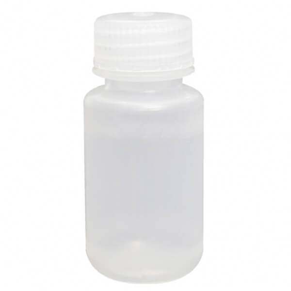 FRASCO POLIPROPILENO 60 ML TAPA ROSCA AUTOCLAVABLE 121 °C