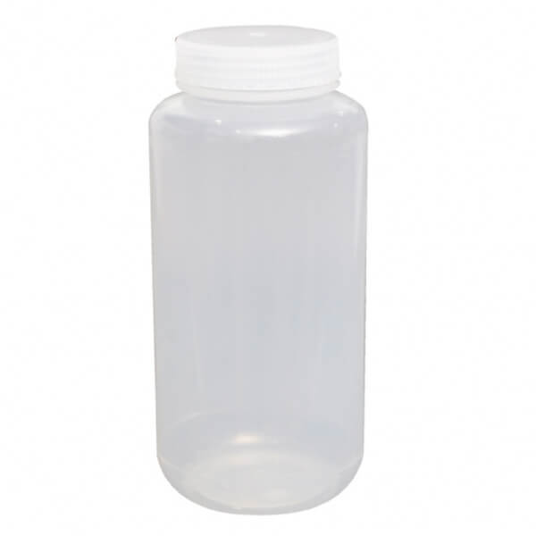 FRASCO POLIPROPILENO 1000 ML TAPA ROSCA AUTOCLAVABLE 121 °C