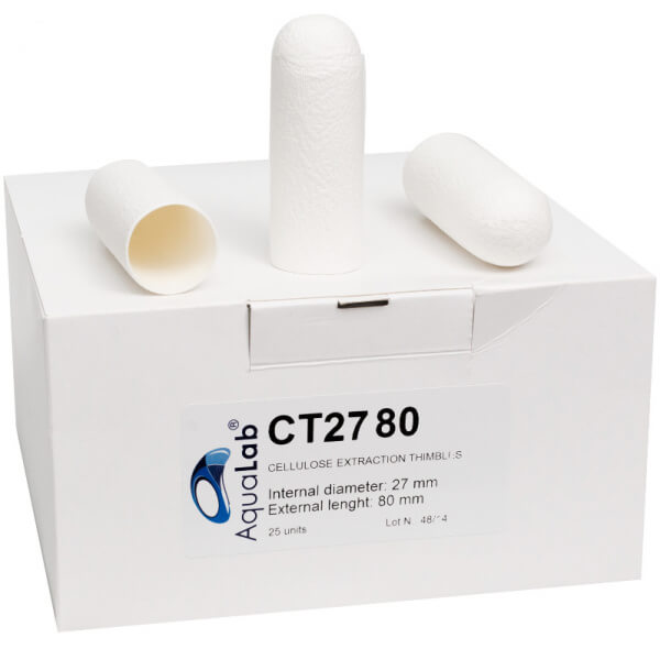 DEDAL DE CELULOSA 27 X 80 MM X 25 UNIDADES