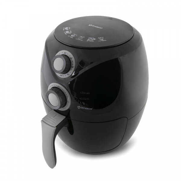 Freidora de Aire Imaco AF2614 - 2.6 Litros, 1400 Watts, color negro