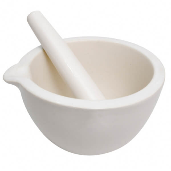 MORTERO PORCELANA C/MANGO Y PICO 130 - 160 MM - 400 ML