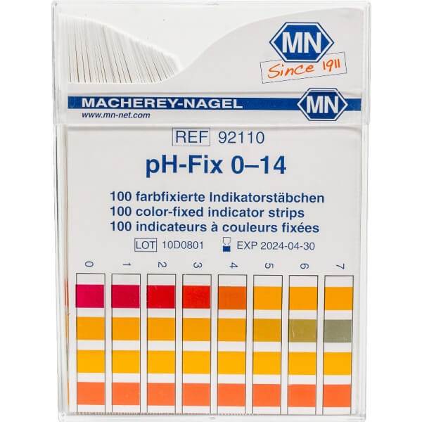 PAPEL INDICADOR DE PH 0-14 X 100 TIRILLAS