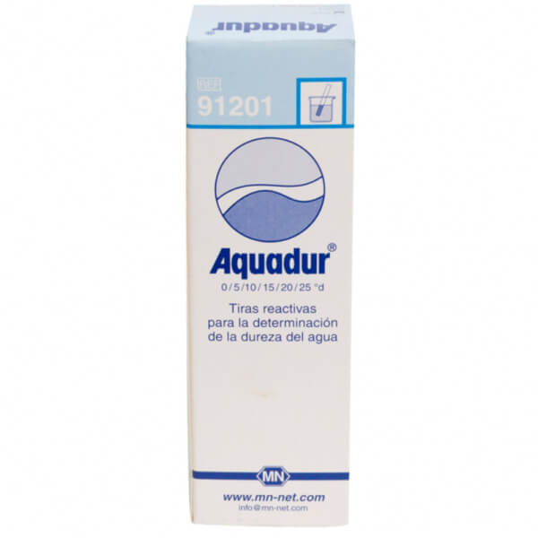 PAPEL PARA DETERMINAR DUREZA DE AGUA DE 0.7 A 5.0 X 100 TIRAS