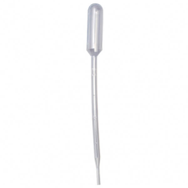 PIPETA PASTEUR DE PLASTICO DE 1 ML X 500 UNIDADES