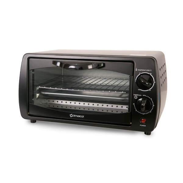 Horno Eléctrico Imaco HE900B - 9 litros, 800 watts, color negro