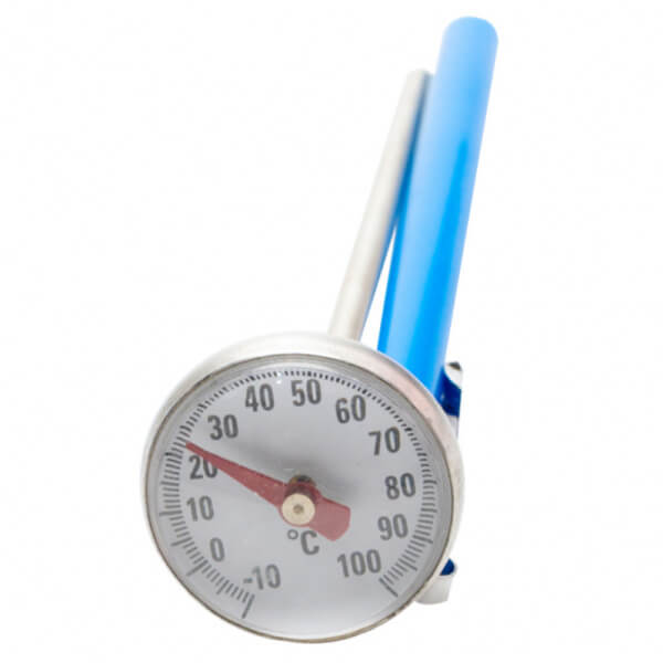 TERMOMETRO RELOJ DIAL -10 A 100 ºc PUNTA METALICA