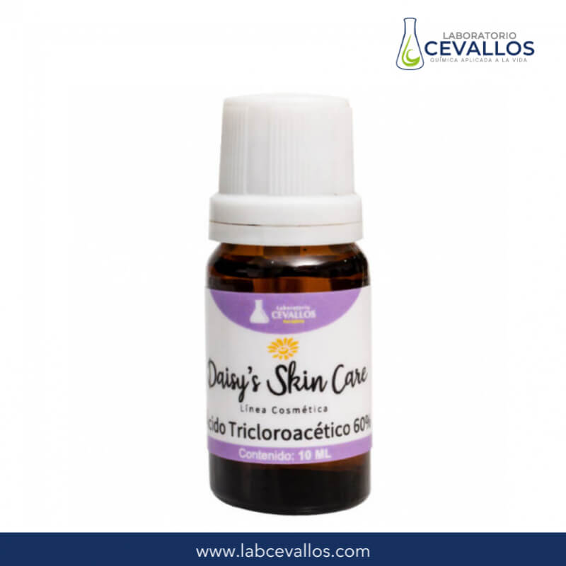 Ácido Tricloroacético 60% - Peeling Químico para Tratamientos Profesionales Intensivos (10 ml) | Daisy's Skin Care