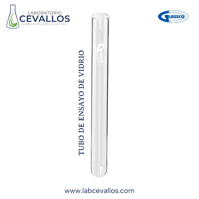 Tubo de Ensayo de Vidrio 200 x 25 mm / 70 ml – Precisión y Resistencia para Laboratorios Profesionales