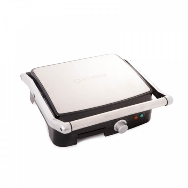 Grill panini Imaco IG2923 - 5 Niveles, 1800 Watts, Color Acero