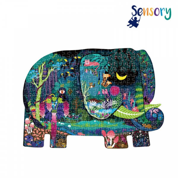 Rompecabezas Elefante