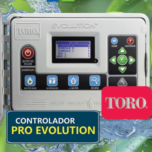 PROGRAMADOR EVOLUTION DE RIEGO MODULAR DE 4 ZONAS