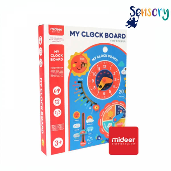 My clock board - Mi tablero del tiempo-