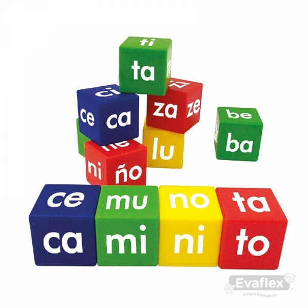 Cubos silábicos 20 unidades