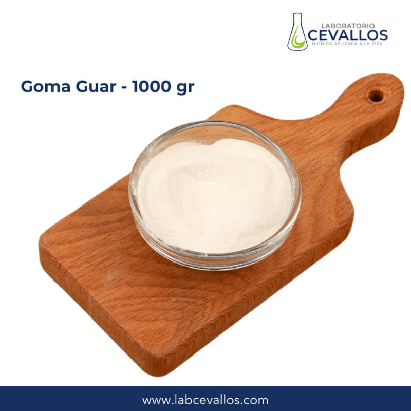 Goma Guar Pura - Agente Espesante Natural 1000 gr | Laboratorio Cevallos