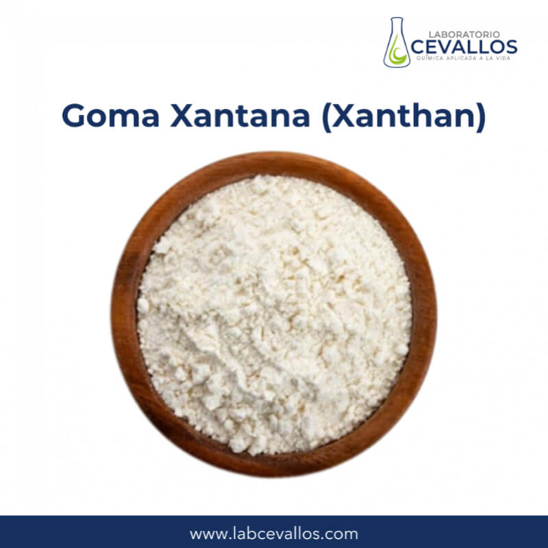 Goma Xantana (Xanthan Gum) - Espesante y Estabilizante de Grado Alimenticio (1000 gr) | Laboratorio Cevallos