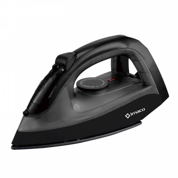 Plancha a vapor Imaco ETA600N - 1200 watts, color negro