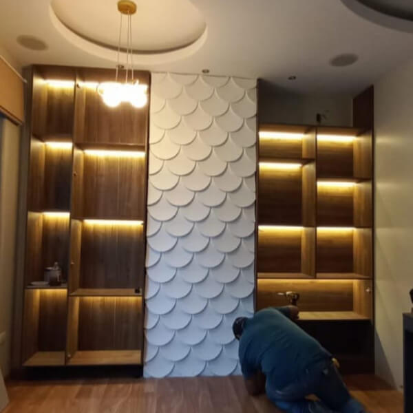 Olon - Piedra Decorativa 3D para revestimiento de pared interior