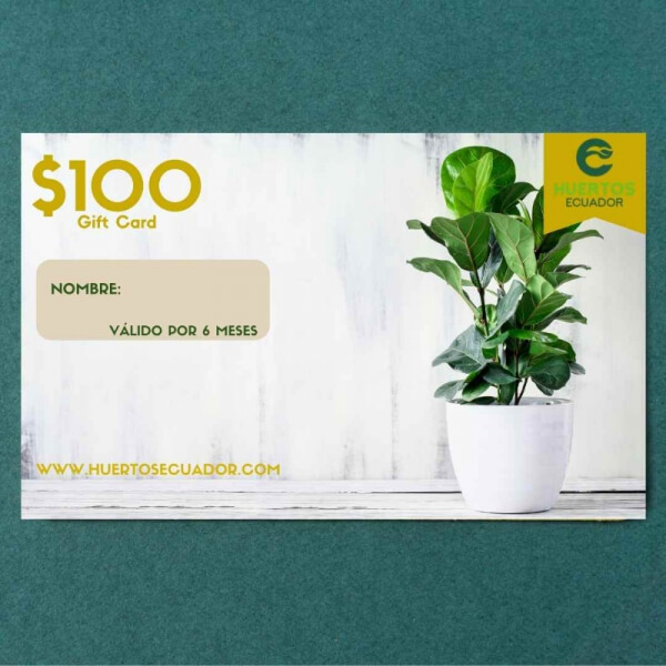 Tarjeta de regalo (GiftCard)