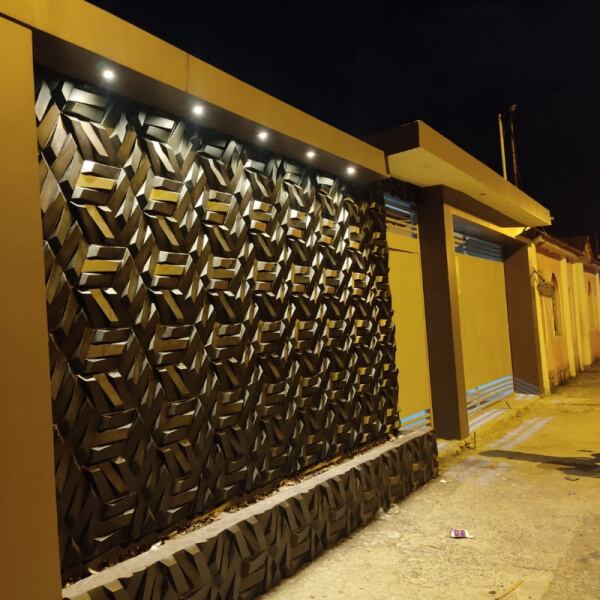 Santa Lucia - Piedra Decorativa 3D para revestimiento de pared exterior