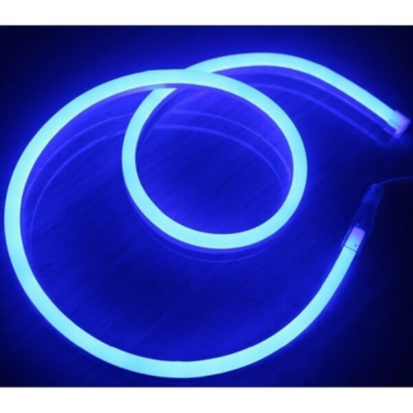 Cinta Manguera NEON led 12V color Azul 5 Metros