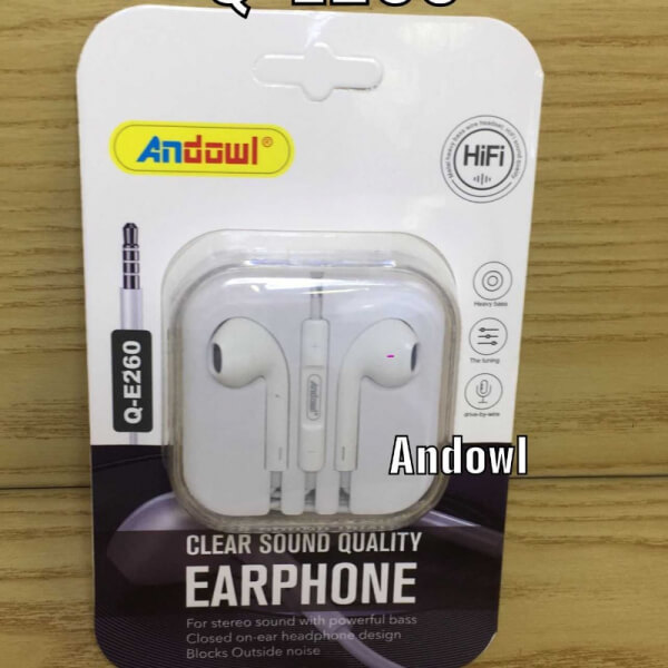 Audifono con Cable E260Q Andowl