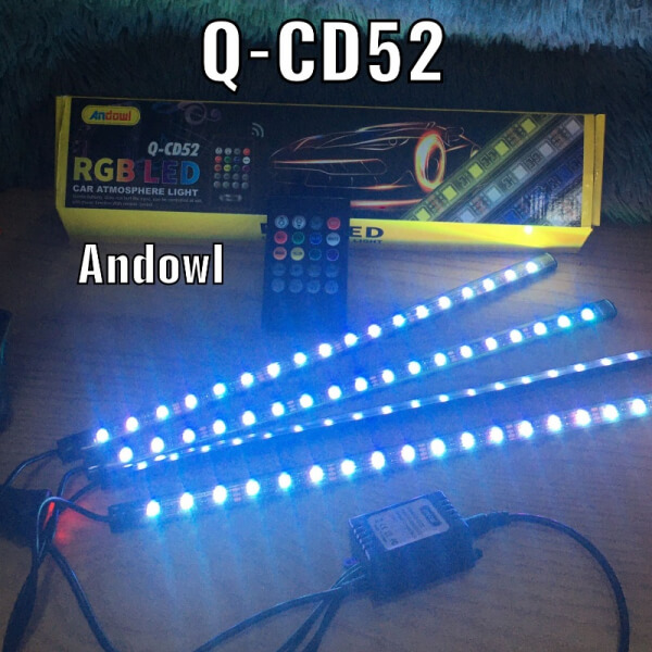 Tira led 4x18 con Control Remoto