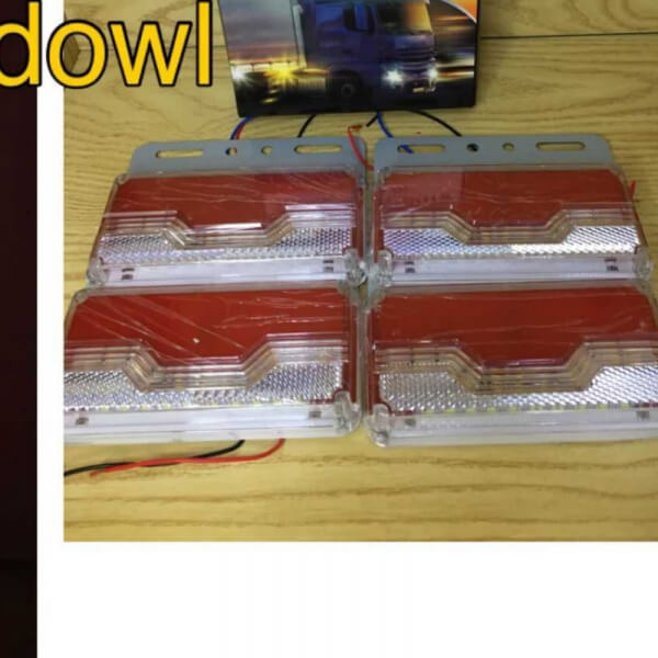 Direccional para camión de 24v luz Rojo