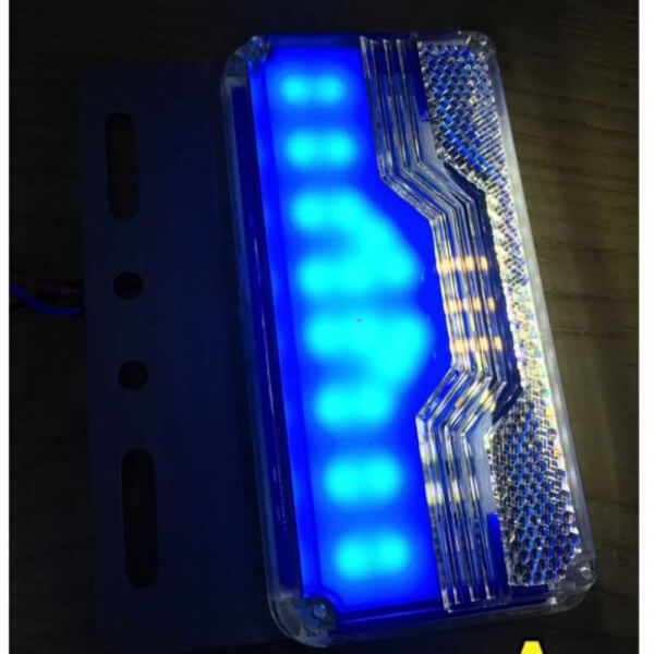 Direccional para camión de 24v luz Azul