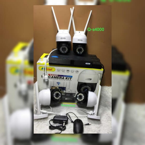 Kit de 4 Camara Robotica 360g Andowl