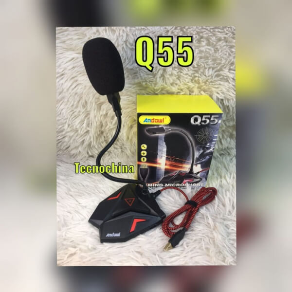 Microfono USB Q55 Andowl.