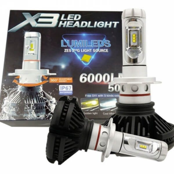 Led para Carro 881 modelo X3 50W