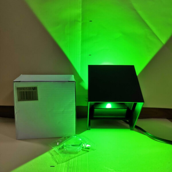 Aplique led para Pared 10W verde