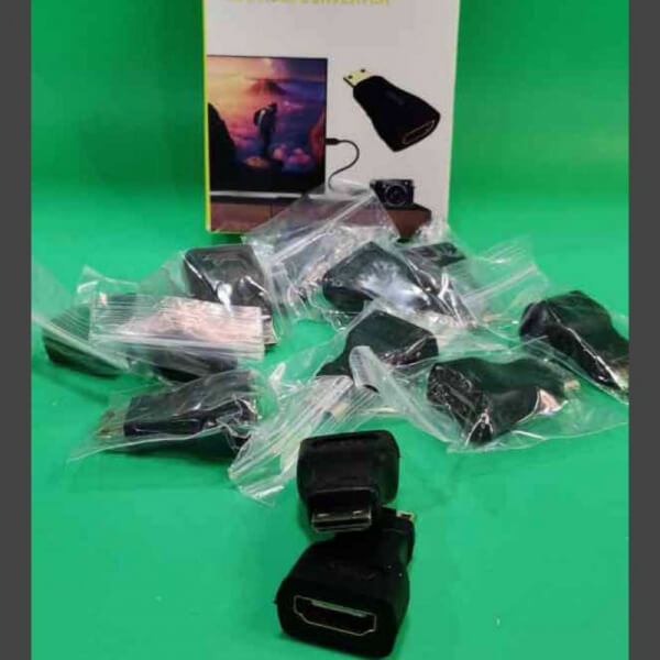 Convertidor HDMI A HDMI mini Andowl 12piezas