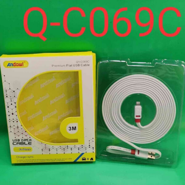 Cable de Carga IP 3 Metro Andowl.