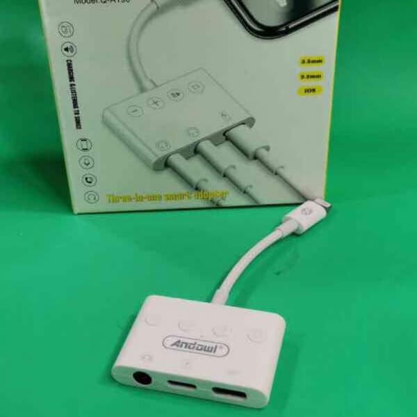 Adaptador OTG 3 en 1 iphone Andowl
